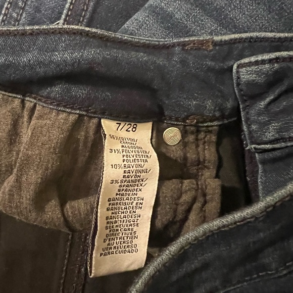 Dark Wash Denim Jeans - Picture 4 of 4